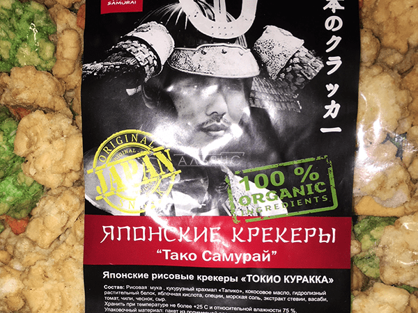 Японские крекеры в Омске