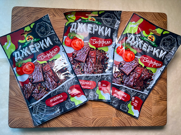 Джерки из индейки "Баффало" 45 гр. в Омске