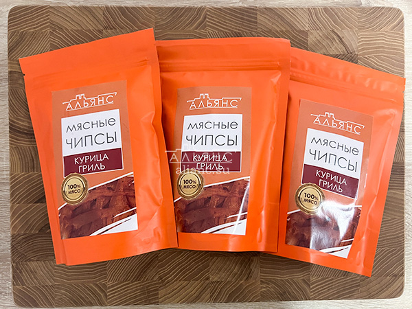 Мясо (АЛЬЯНС) вяленое курица "Гриль" 50 гр. в Омске