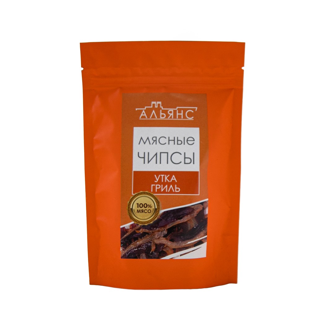 Мясо (АЛЬЯНС) вяленое утка гриль (50 гр) в Омске