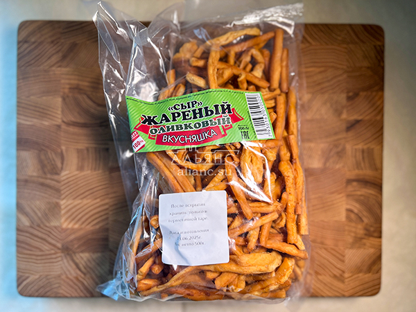 Жареный сыр "ВКУСНЯШКА" (Оливковый) 500гр. в Омске