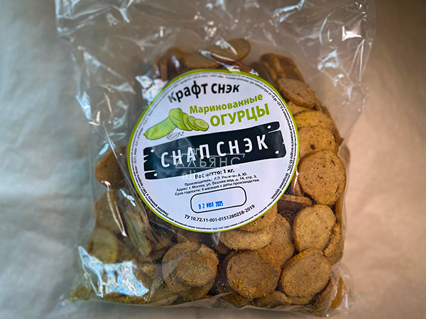 Снапсы ПШЕНИЧНЫЕ "Маринованные огурцы" в Омске