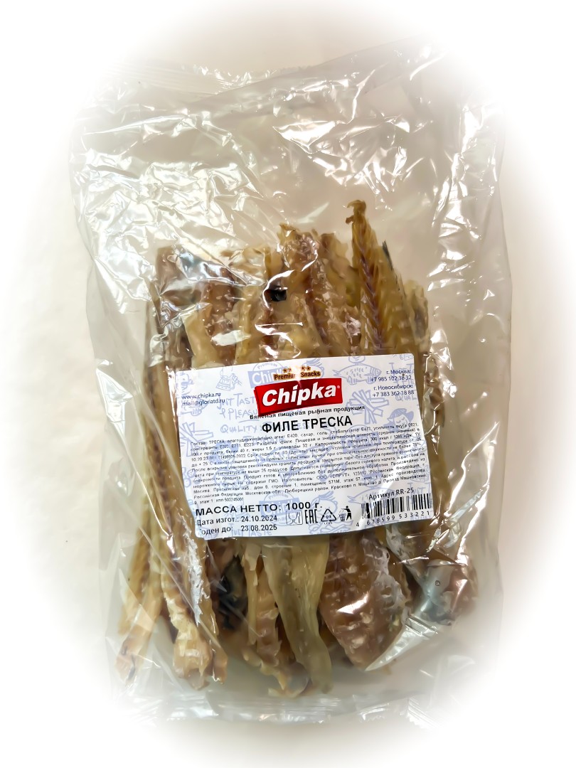 Треска филе (Chipka) 1кг в Омске