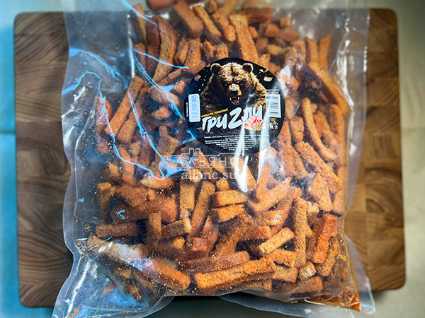 Соломка ржаная со вкусом Бекон в Омске